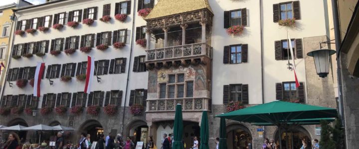 Die schöne Altstadt von Innsbruck