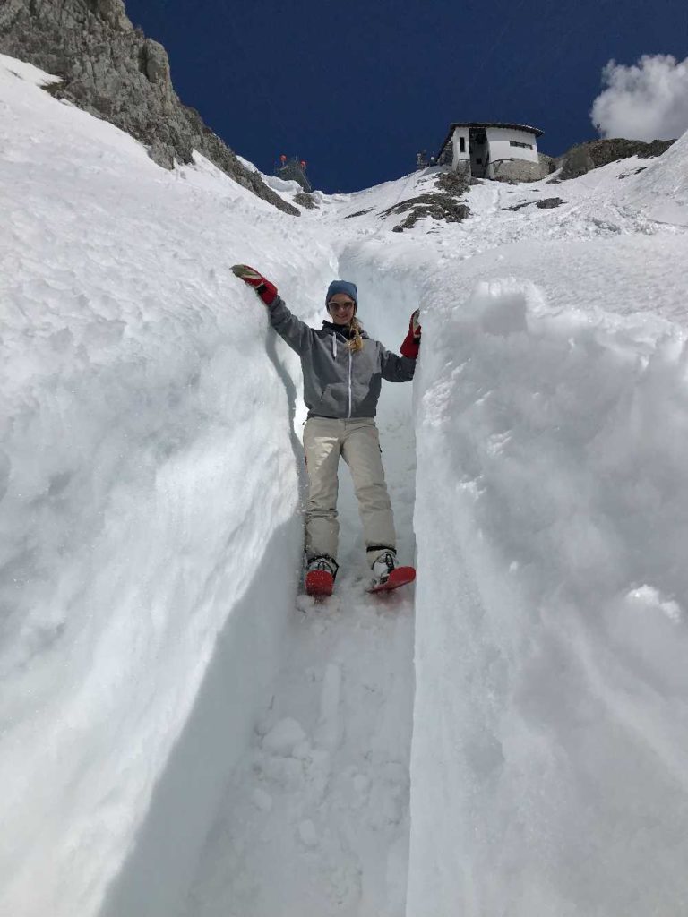 Figln auf der Nordkette Innsbruck - ein besonderes Vergnügen im April