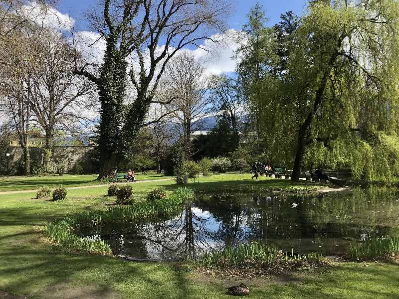 Innsbruck Parks - besuch die Parkanlagen des Adels kostenlos. Die schönstnne Parks in Innsbruck