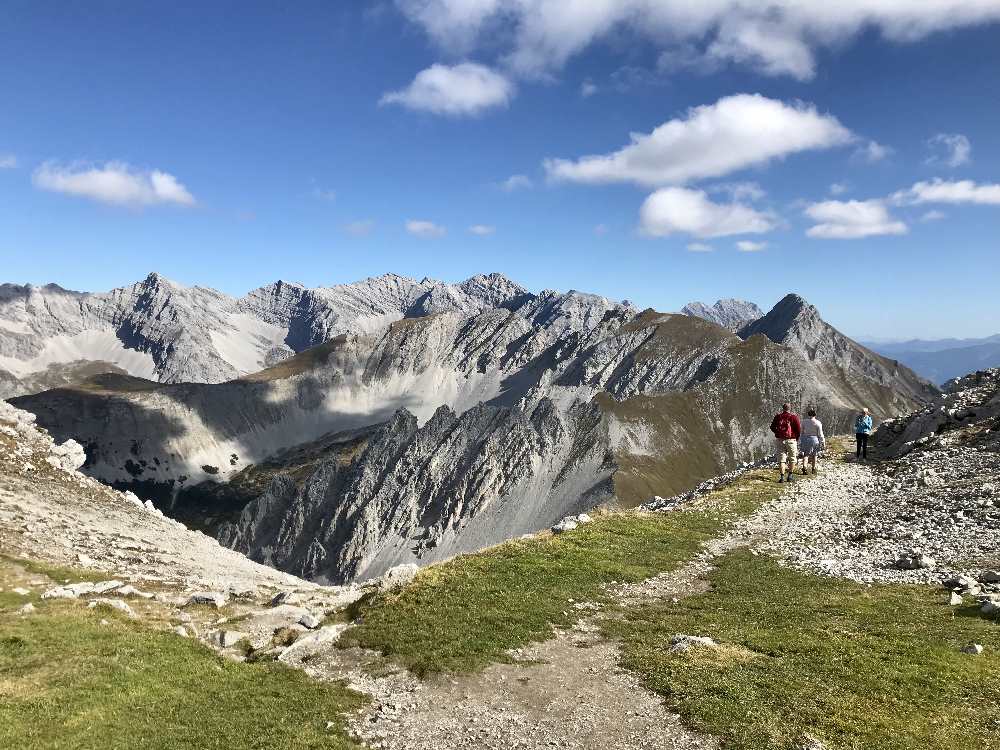 Nordkette Innsbruck - diesen Blick ins Karwendel hast du erst ganz oben am Hafelkar