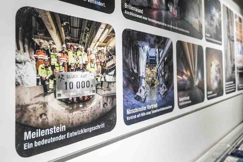 Brenner Basistunnel Infozentrum - im Pema Gebäude am Bahnhof Innsbruck