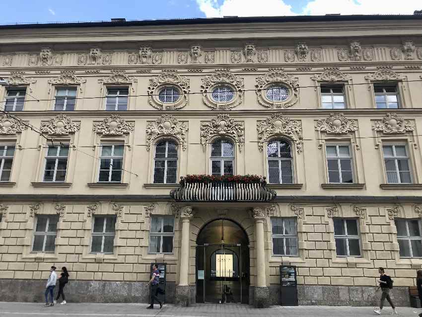 Herrschaftliches Thurn & Taxis Palais - heute die Kunsthalle Innsbruck