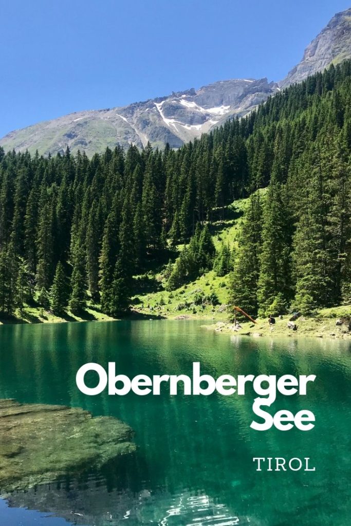 See Innsbruck - der Obernberger See in Tirol