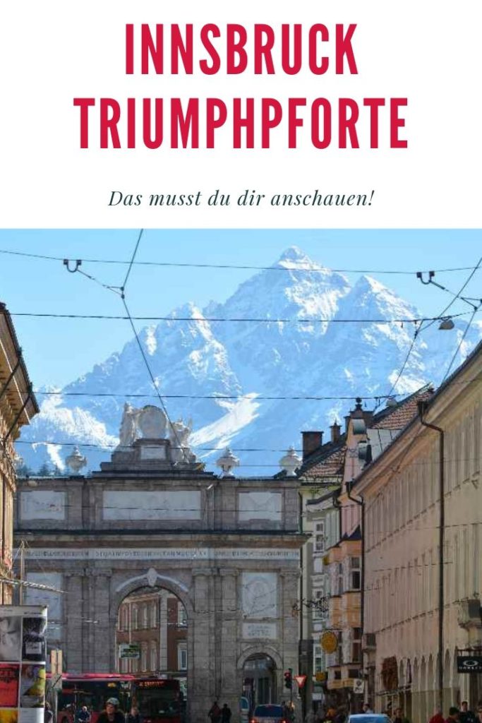 Triumphpforte Innsbruck mit Serles