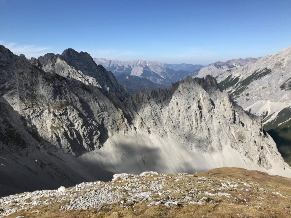 Hafelekar Innsbruck - gigantisch ist der Ausblick auf das Karwendel