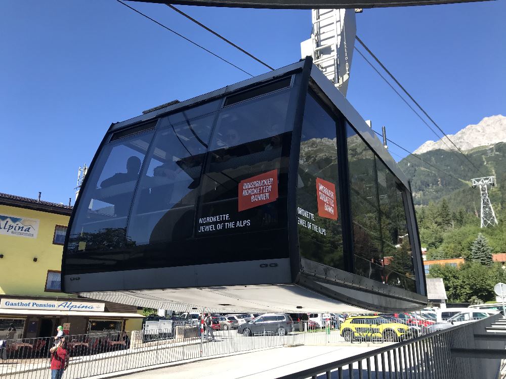 Nordkettenbahn Innsbruck: Die Panoramagondel der Seegrubenbahn