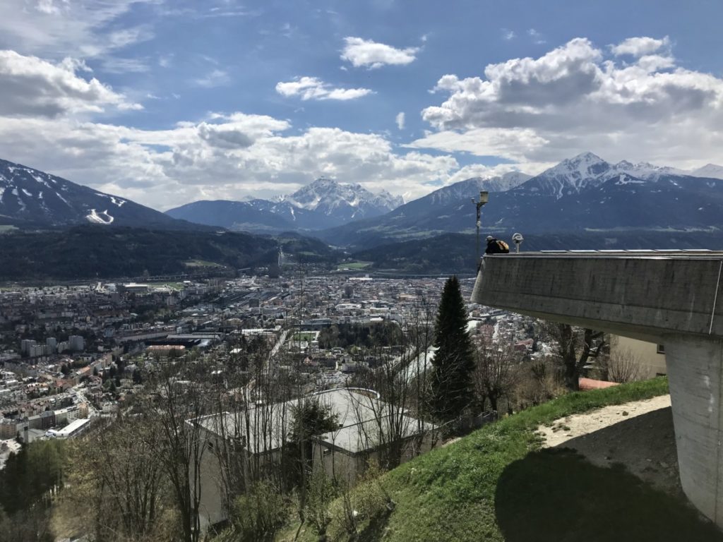 Hungerburg Aussichtskanzel am Hermann Buhl Platz