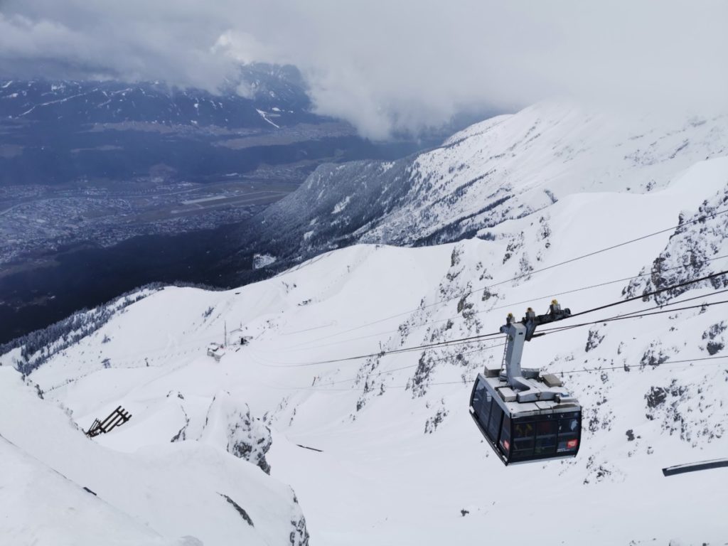 Winter Innsbruck - hinauf zum Hafelekar: Winterurlaub ohne Ski