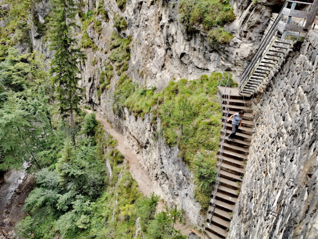 Das spektakuläre Ende der Ehnbachklamm