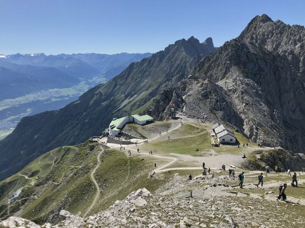 Muss man mal gewesen sein: Mit der Nordkettenbahn aus der Innenstadt auf´s Hafelekar