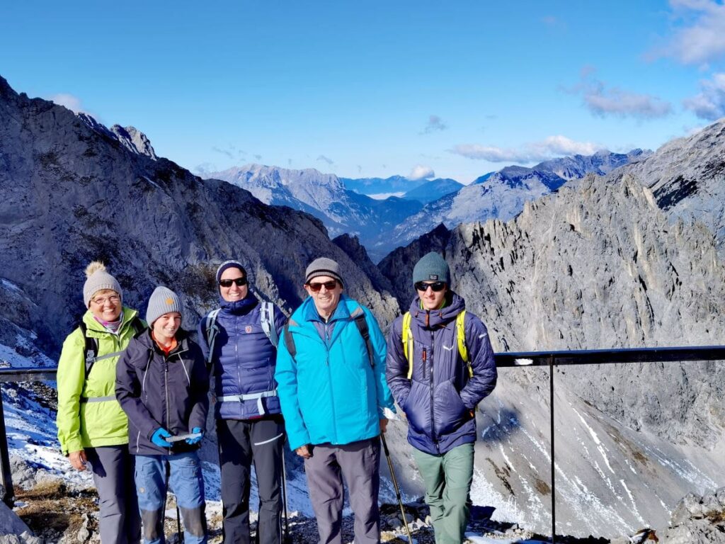 Der Ausflug zur Hafelekarspitze ist perfekt als Ausflug mit Oma und Opa