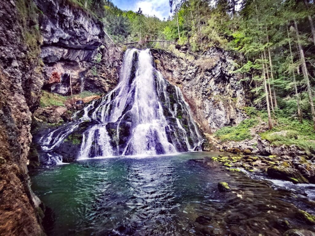 Schönste Orte Österreich: Der Gollinger Wasserfall und die Bluntauseen im Bluntautal