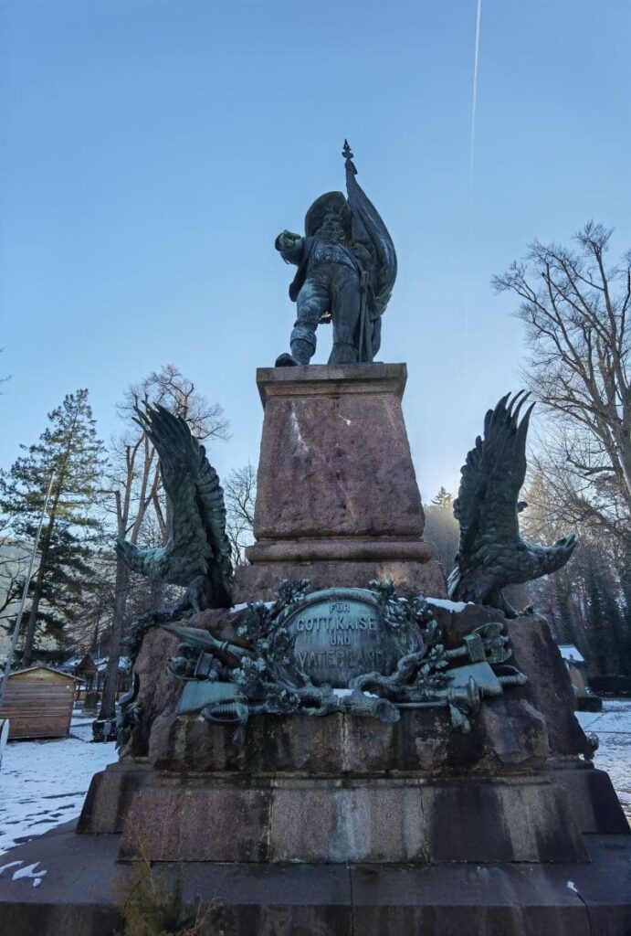 Das monumentale Andreas Hofer Denkmal auf dem Bergisel