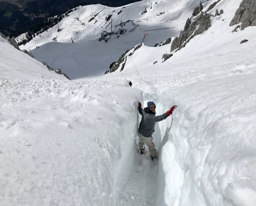 Eine der saisonalen Innsbruck Sehenswürdigkeiten und zählt zu den Innsbruck Geheimtipps für deinen Städtetrip: Figln auf der Nordkette