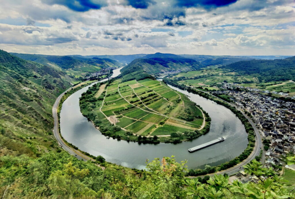 außergewöhnliche Reiseziele - der Calmont Klettersteig an der Moselschleife