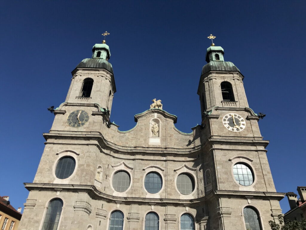 Dom Innsbruck: Blick auf das Portal von St. Jakob in Innsbruck 