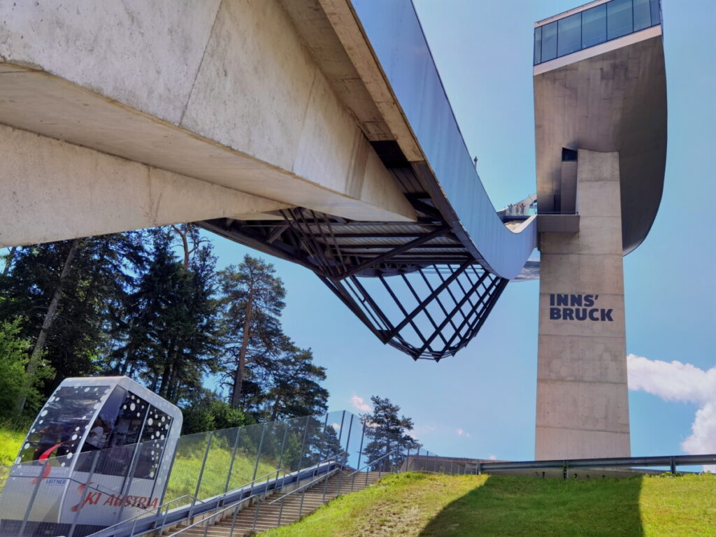 Zaha Hadid Bauwerke in Innsbruck: Die Bergisselschanze