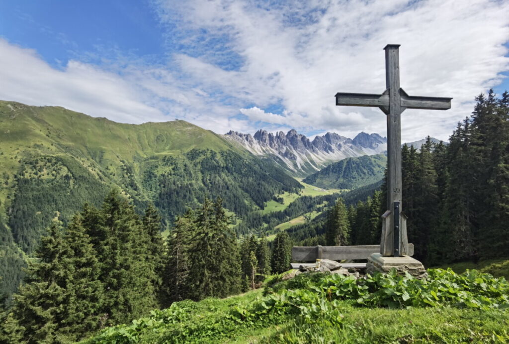 Aussichtspunkt bei der Alm