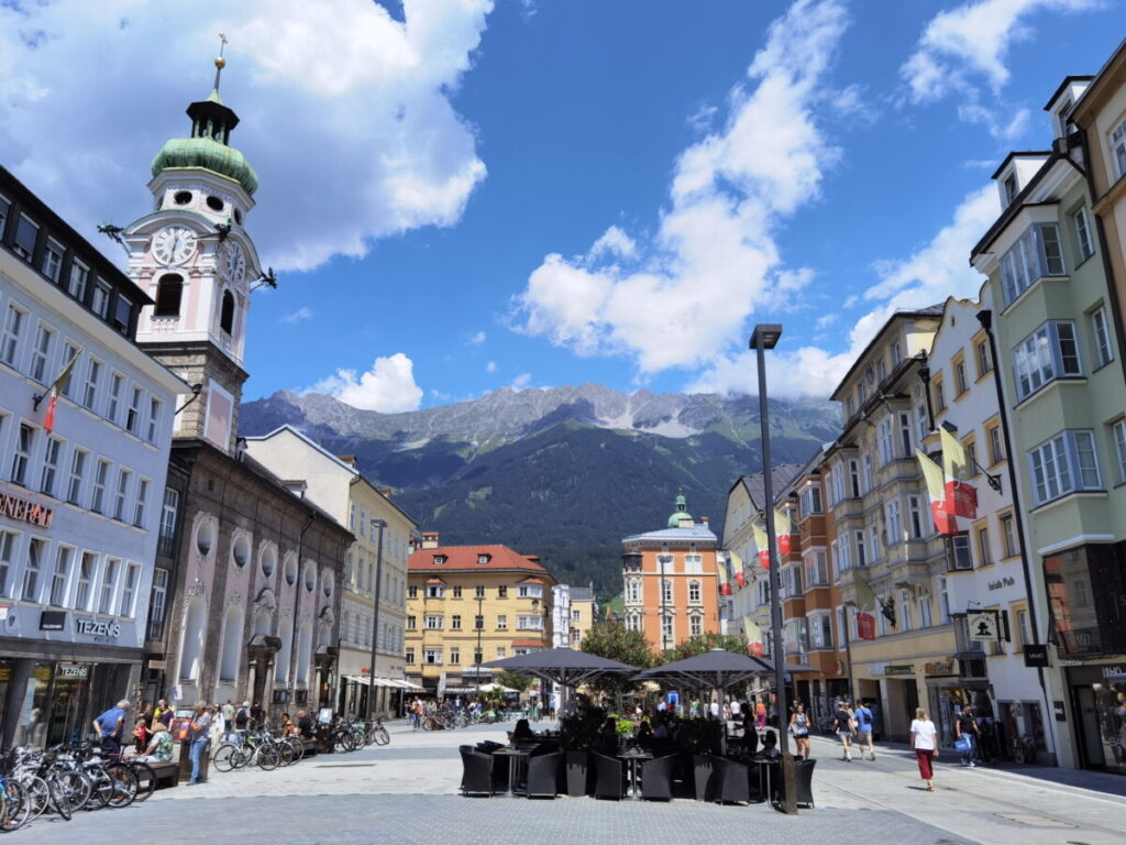 Schönste Städte Österreich mit Bergen: Innsbruck