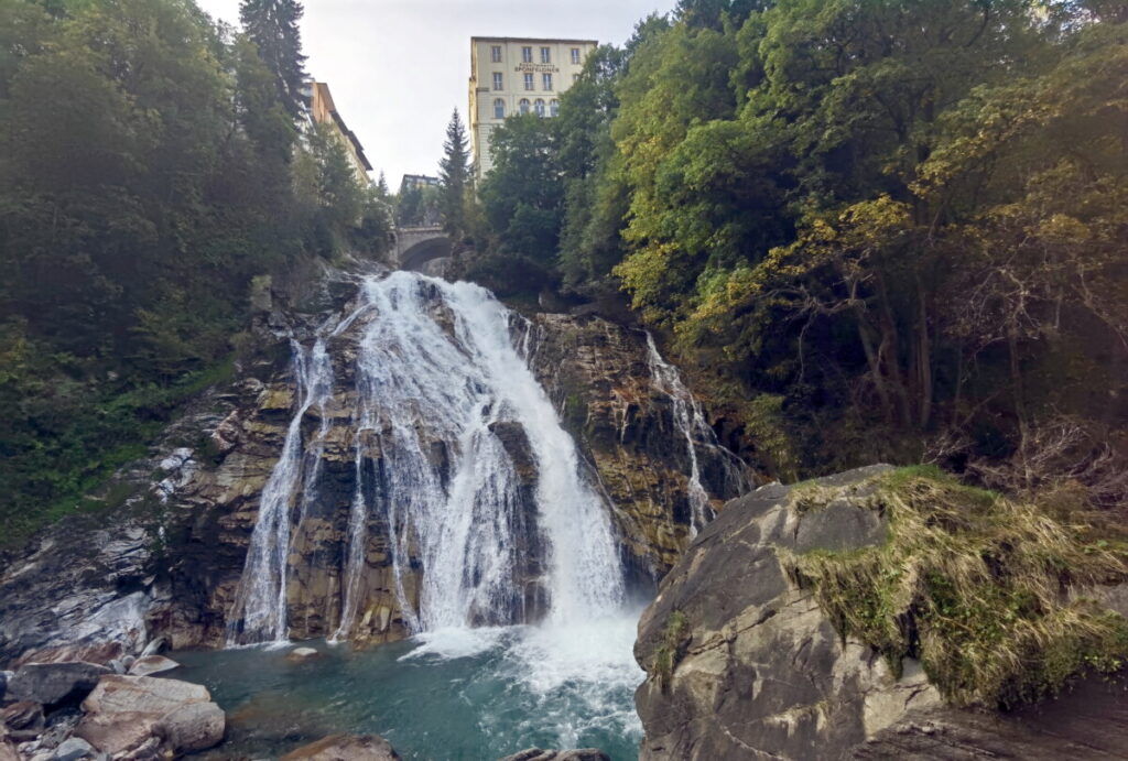 Schönste Orte Österreich - der Gasteiner Wasserfall beeindruckt mit 341 Metern Fallhöhe