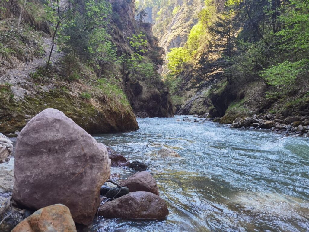 Hitze Ausflug Innsbruck in die Kundler Klamm